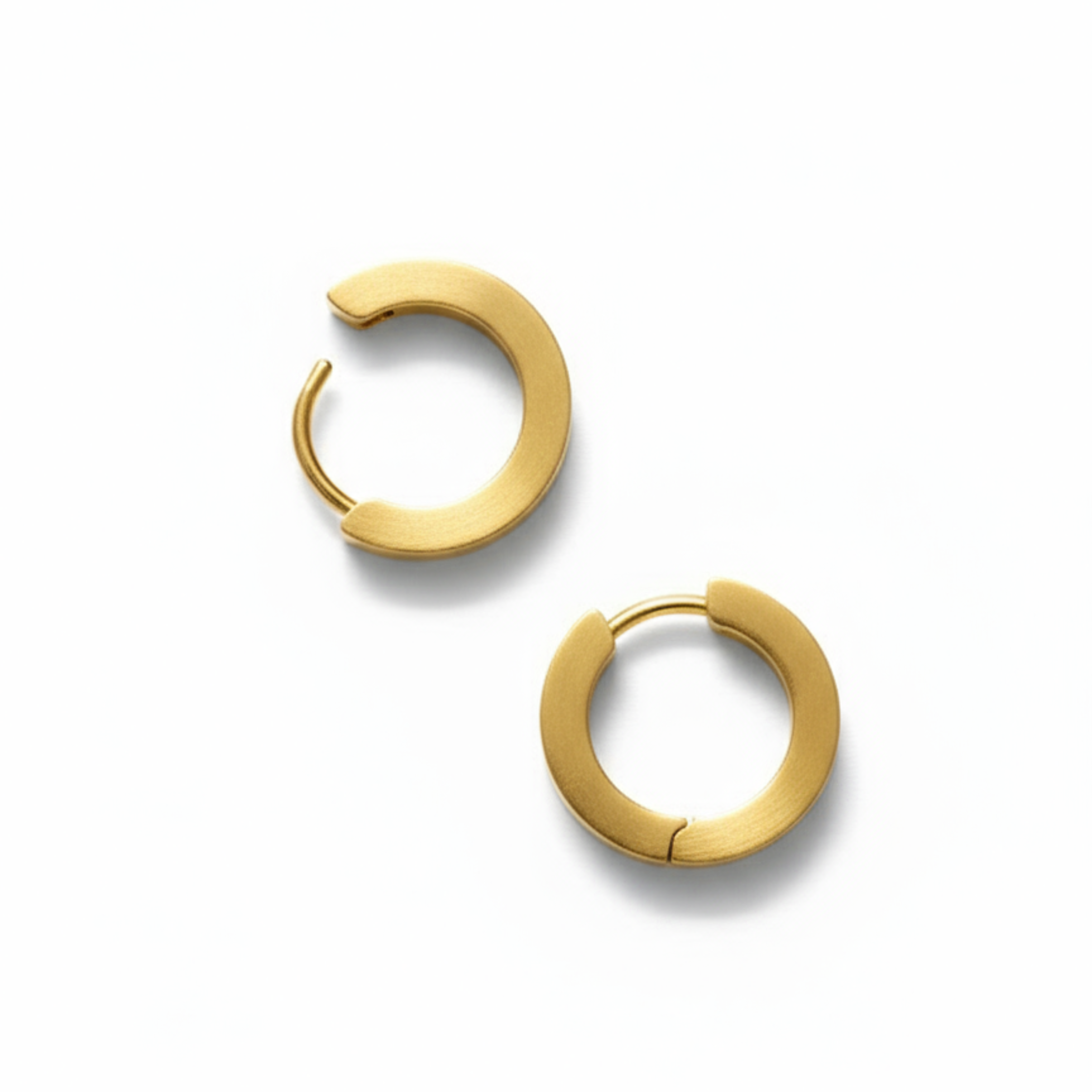 The Dune Gold Huggie Hoops
