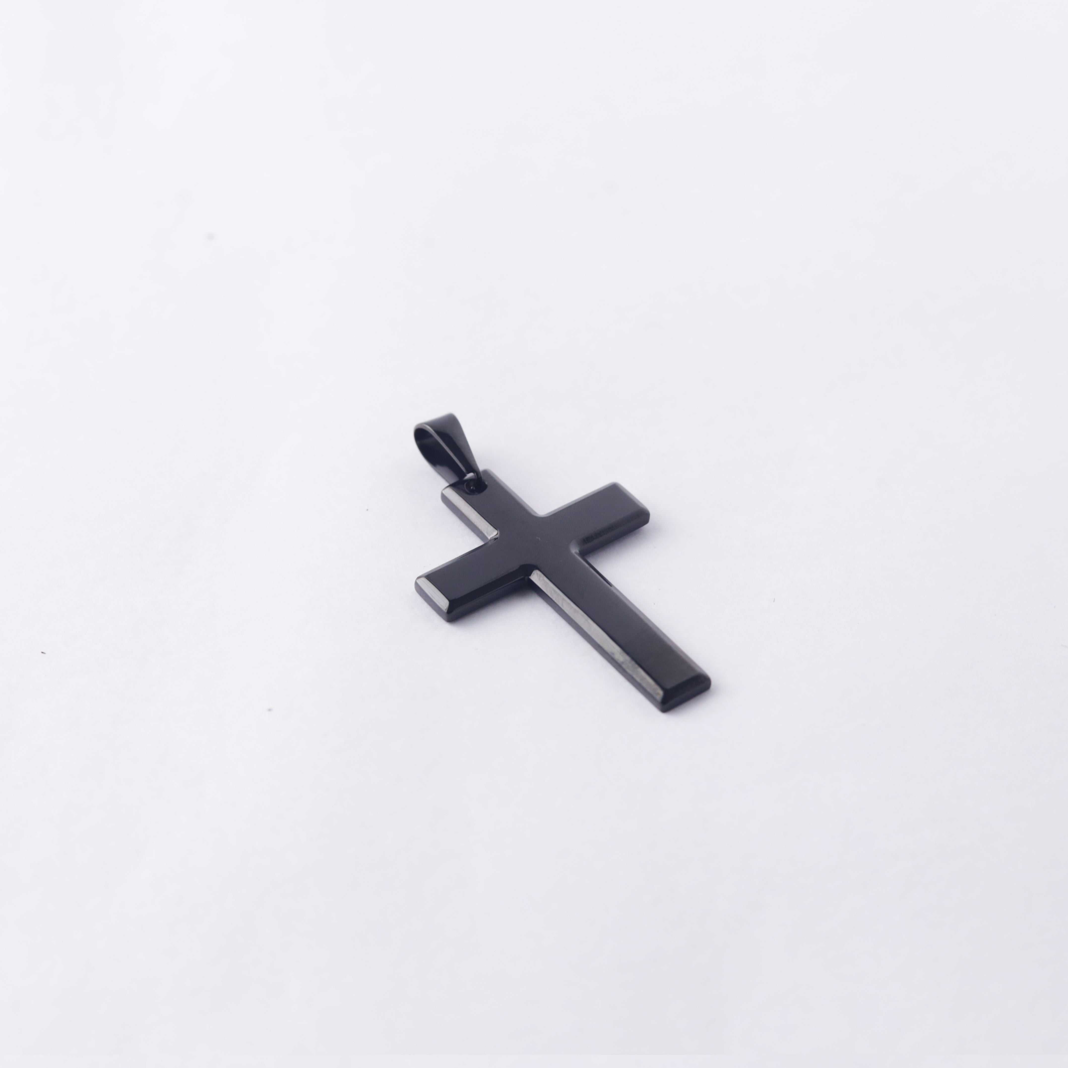 Black Cross Pendant