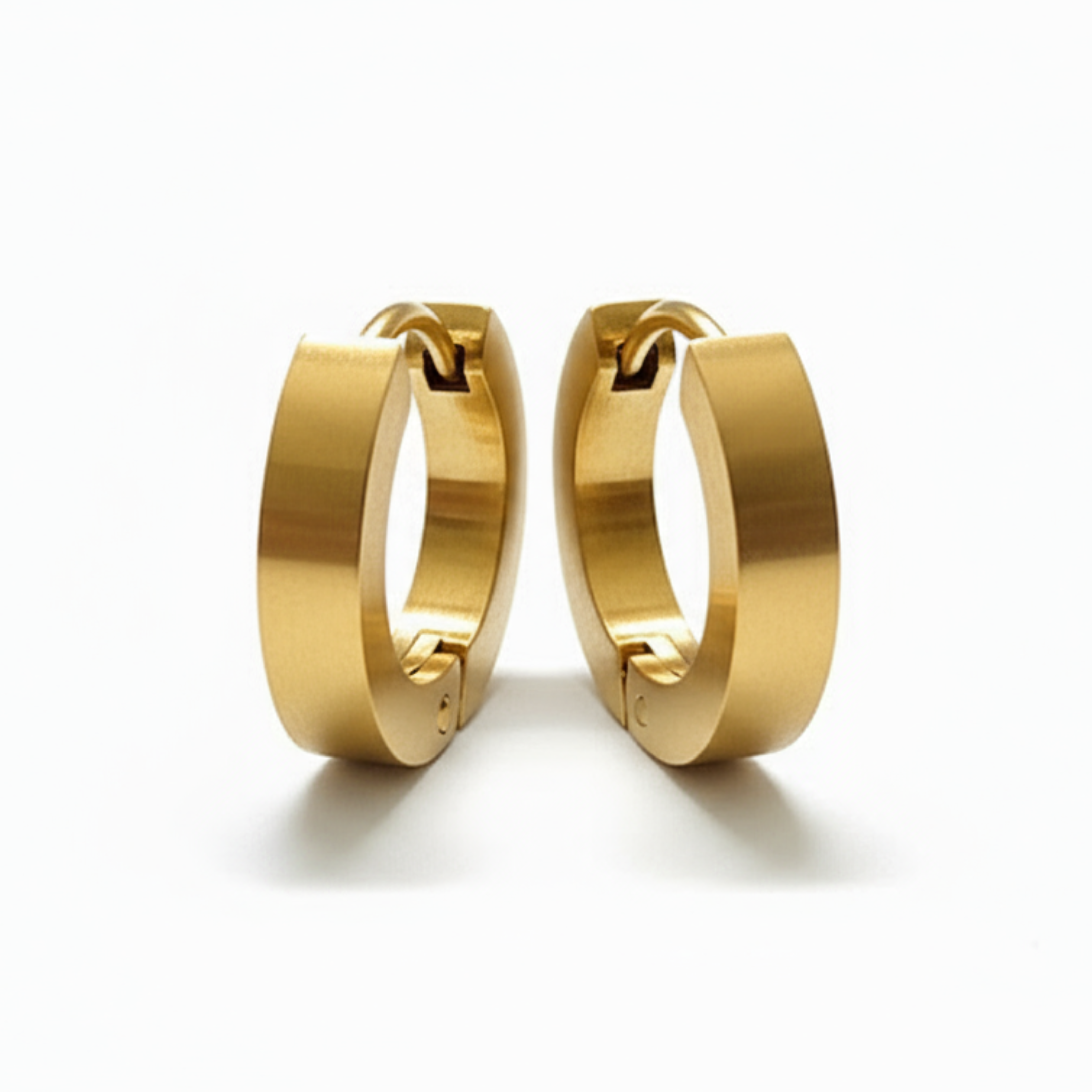 The Dune Gold Huggie Hoops