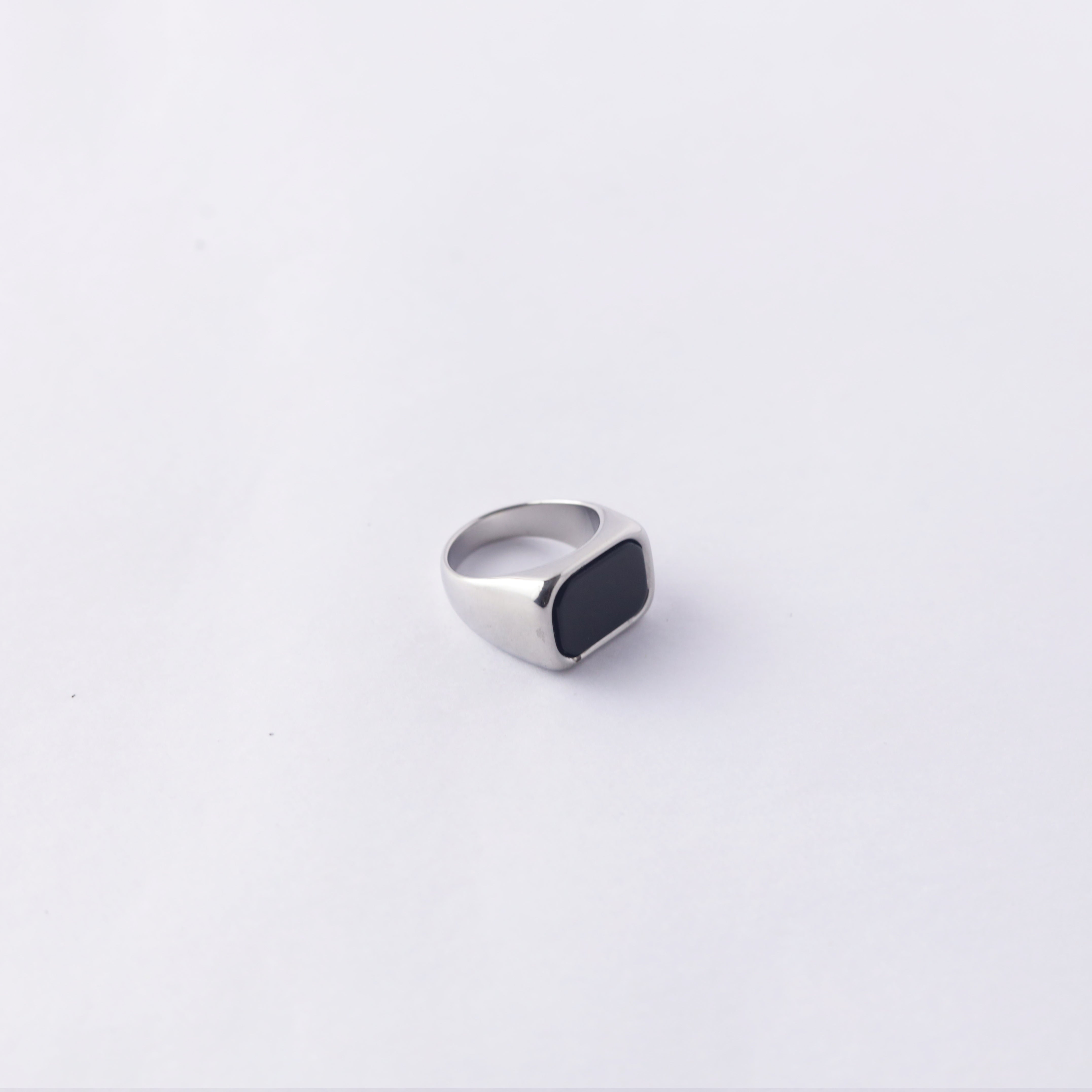 Black Signet Ring