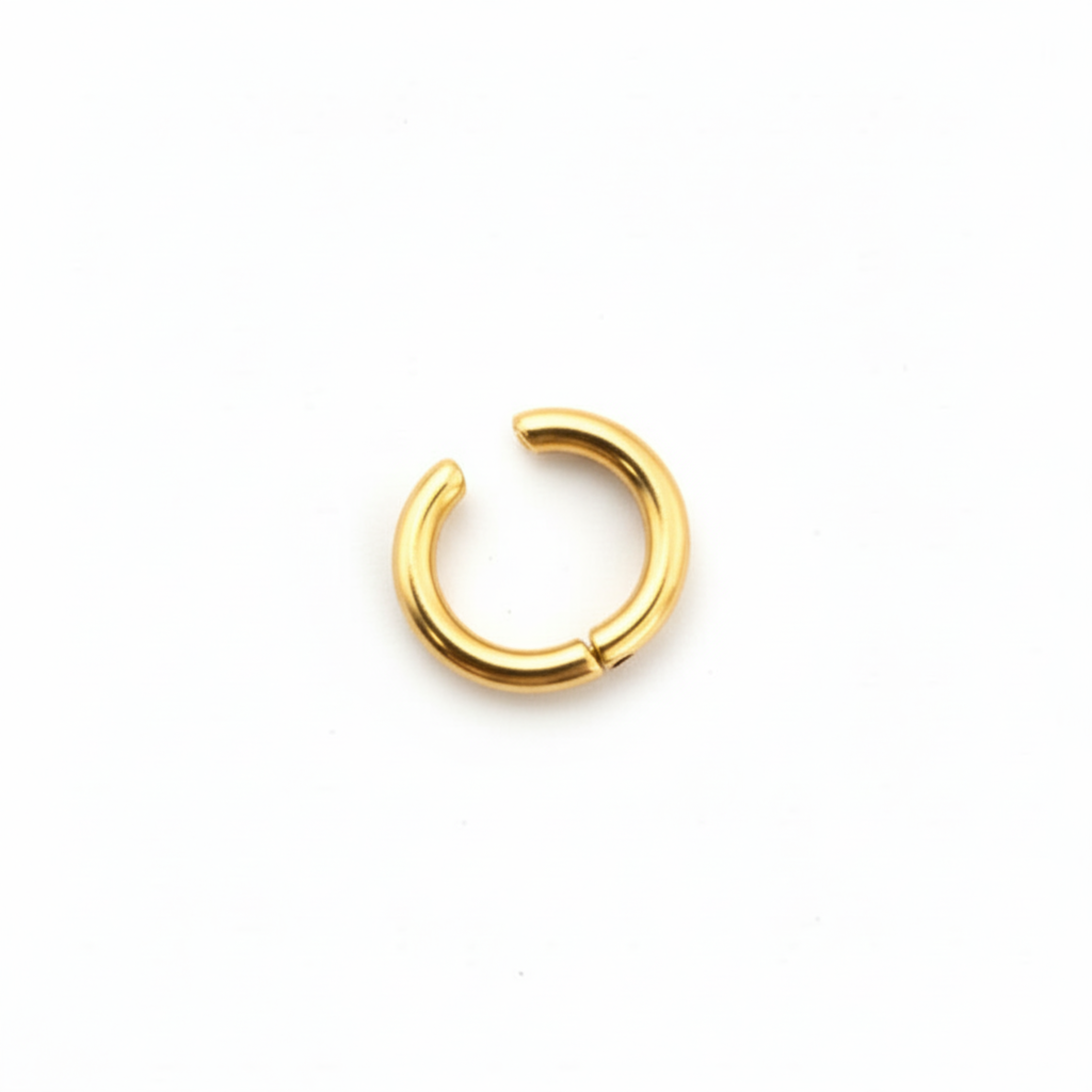 Chunky Hoop Earrings — Gold
